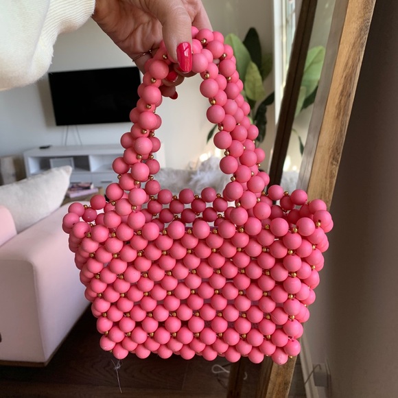 Revolve lovers + friends pink bag - Picture 2 of 3